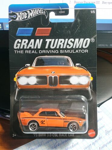 коллекционная: Hot Wheels Gran Turismo BMW 3.0 - 600 сомов bmw 3.0 csl hotwheels