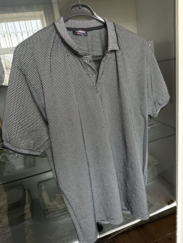 kişi geyimləri 2021: Рубашка 4XL (EU 48), цвет - Серый