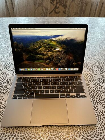 apple ноутбук: Ноутбук, Apple, 8 ГБ ОЭТ, 13.3 ", Колдонулган, Жумуш, окуу үчүн, эс тутум SSD
