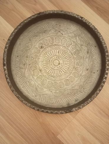məcmeyi: Qədimi mis məcməyi satılır Diametri 40 sm — 1