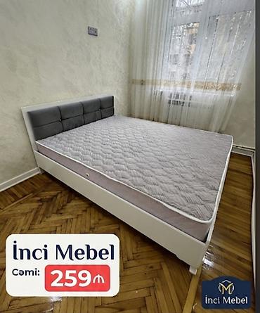 matras yeni: Yeni, İkinəfərlik çarpayı, Bazasız, Matras ilə, Siyirməsiz, Azərbaycan — 1