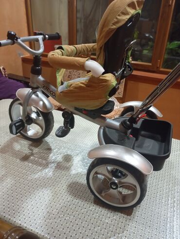 Uşaq velosipedləri: Kiwicool uşaq üçtəkərli velosipedi - 3 təkərli stabil konstruksiya — 2