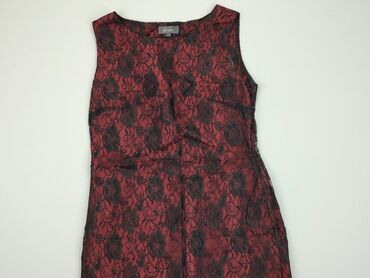 czerwona sukienki koronkowa: Sukienka, L, M&Co, stan - Dobry