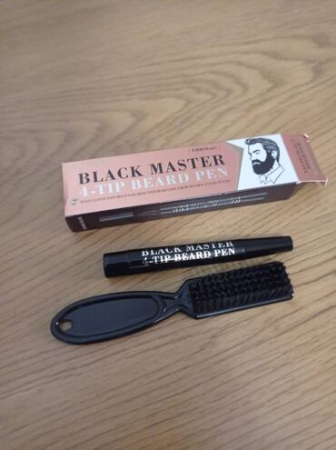 королевский боб для похудения оригинал и подделка: Black Master 4 Tip Beard Pen 🖊️ saqqalı daha dolğun və səliqəli