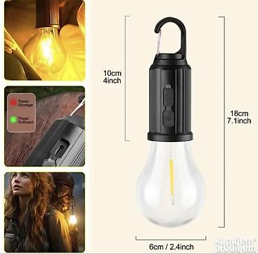 brdu: Praktična i kompaktna USB punjiva LED sijalica, idealna za kampovanje — 6