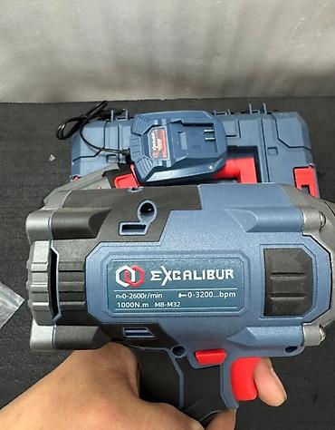 m8: Аккумуляторный ударный гайковерт Excalibur 128V - Крутящий момент: до — 2