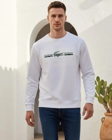 Duksevi: Muške dukserice – različiti modeli sa logotipovima - Tip: klasične — 12