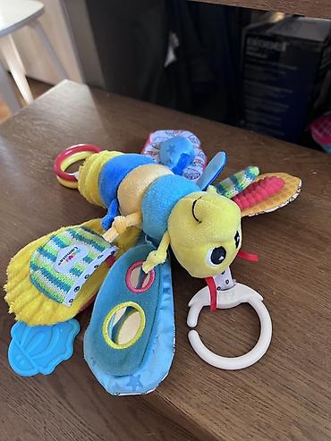 резиновые игрушки: Развивающая подвесная игрушка Lamaze «Пчёлка» для младенцев. Привезена — 2