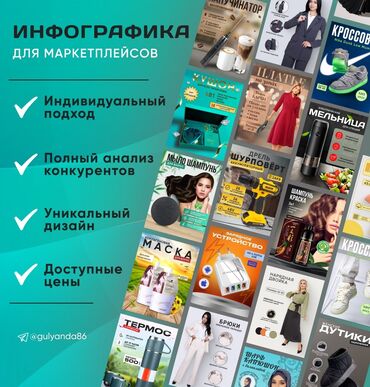 кухонные гарнитуры токмок: Инфографика для маркетплейсов