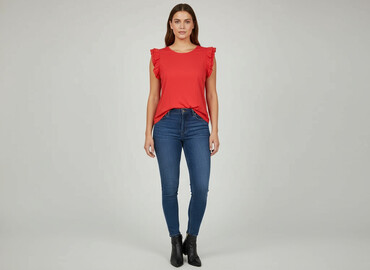 czerwona sukienka asos: New Look, Жіноча блуза, розмір 2XL