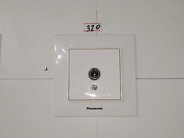 Розетка, Panasonic, Встроенные, 1 гнездо at lalafo.kg Розетка, Panasonic, Встроенные, 1 гнездо