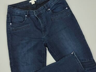 hm legginsy rozszerzane: Jeansy, H&M, XL, stan - Bardzo dobry