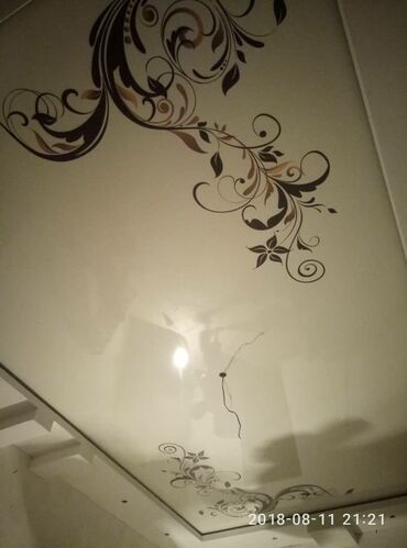 Натяжной потолок: Натяжной потолок Глянцевое, Матовое Гарантия — 5