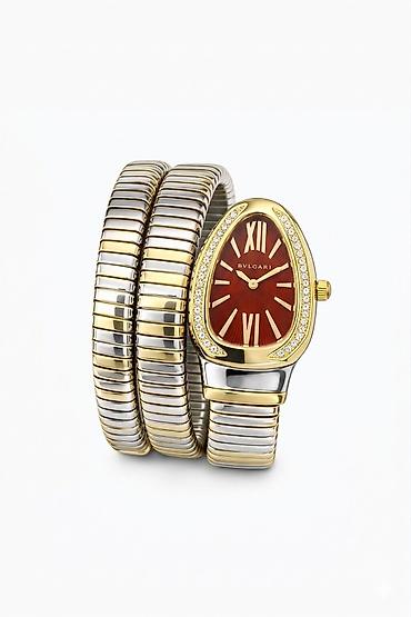 bulgari: Yeni, Qol saatı, Bulgari, rəng - Qırmızı — 1