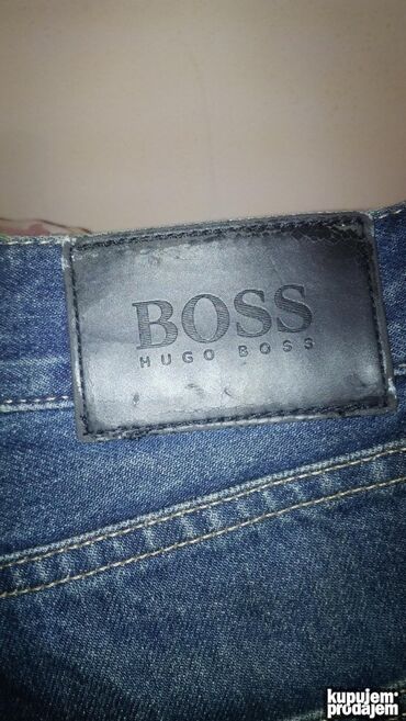 Farmerke: Originalne Hugo Boss farmerice 34 100% cotton — 1