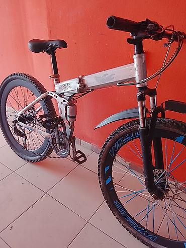 İdman velosipedləri: Dağ velosipedi – tam asma sistemli, 26” təkərlər idiyal veziyete di — 3