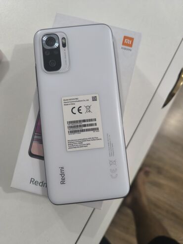озу ddr2: Redmi, Redmi Note 10S, Б/у, 128 ГБ, цвет - Белый, 2 SIM