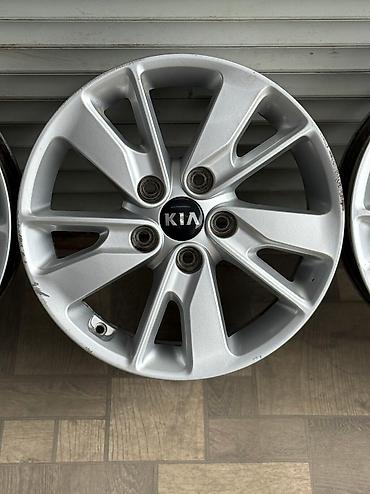 Транспорт: Литые Диски R 16 Kia, Комплект, отверстий - 5, Б/у — 6