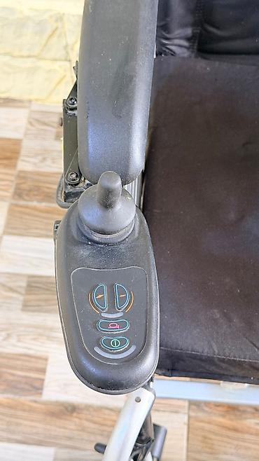 Əlil arabaları: Elektrikli əlil arabası – joystick idarəetməli, akkumulyator və şarj — 4