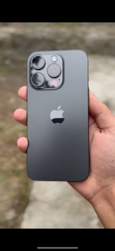 ноутбук apple: IPhone 15 Pro, 128 GB, Black Titanium, Face ID