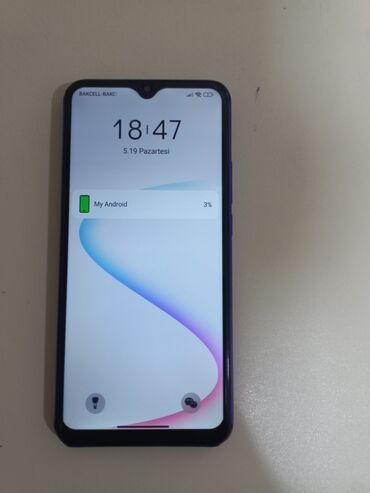 Xiaomi: Xiaomi Redmi 9, 64 GB, rəng - Bənövşəyi, 
 Barmaq izi, Face ID
