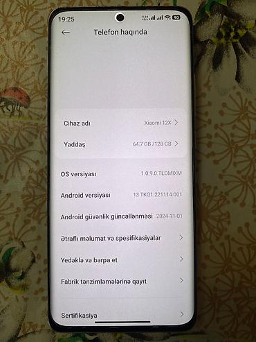 en ucuz iphone 13: Xiaomi 12X, 128 GB — 5