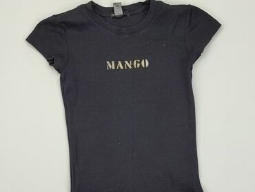 czarne t shirty damskie zalando: T-shirt, Mango, S, stan - Bardzo dobry