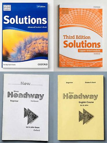 Oxford Solutions 🟡Workbook Third Edition 600 сом 🔵Students book 2