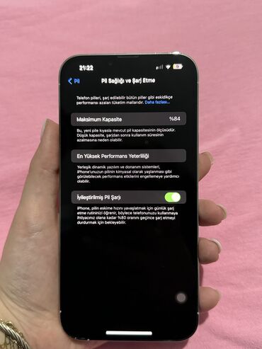 iphone 13 pro islenmis: IPhone 13 Pro Max, 128 GB, Ağ