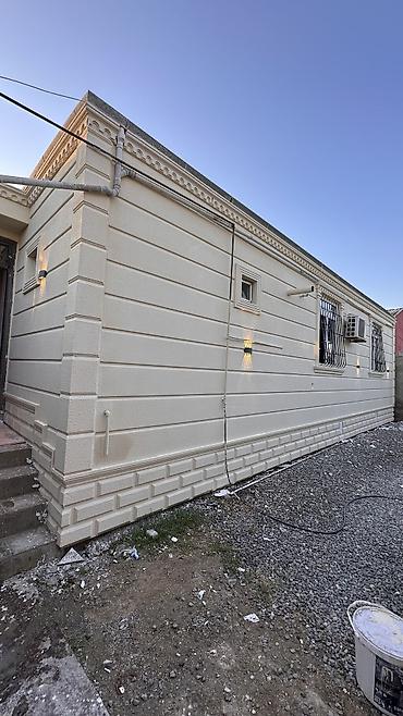 Fasad işləri: Ünvan; Saray qəsəbəsiNovxanı yolu. Termo aqlay, isti aqlay fasad — 16