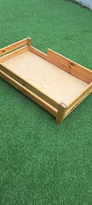 guzgu samdan: Taxta uşaq/pitçik/yataq çərçivəsi – Montessori tipli döşəmə çarpayısı — 3