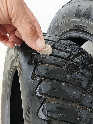 Шиналар жана дисктер: Комплект зимних шин Goodyear UltraGrip (шипуемые) — 2 штуки. Размер — 3