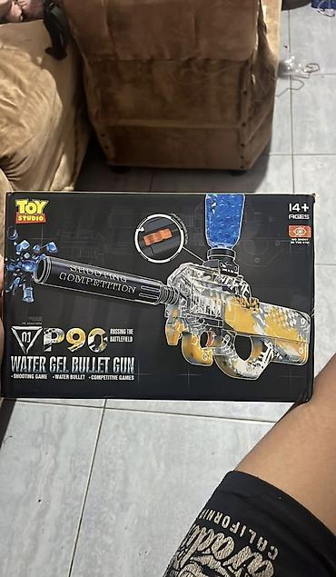 Игрушки: ​🔥 Мощный Орбизный Автомат P90 — Безопасный экшен для детей и — 5