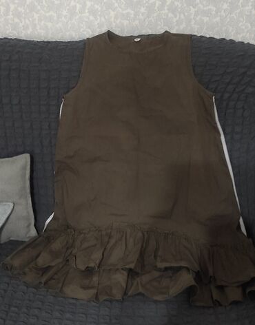 сарафан платье: Күнүмдүк көйнөк, Жай, Кыска модель, Пахта, Сарафан, L (EU 40)