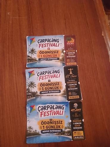 hədiyyə kart: Çarpalang Festivalı – Ödənişsiz 1 günlük hovuz istifadəsi üçün — 1