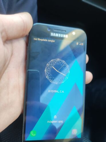 samsung a3: Samsung Galaxy A3, 2 GB, rəng - Qara, Sensor, Barmaq izi, Simsiz şarj