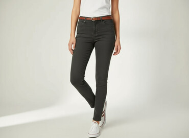 jeans mom slim fit stradivarius: Jeansy damskie, rozmiar S