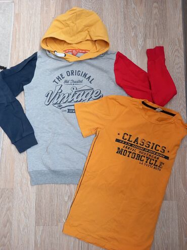 Paketi dečije odeće: Paket: Pantalone, Trenerke, Za dečake, uzrast: 12-13 godina — 12