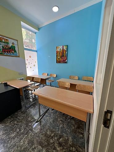 Ev və bağ: Tədris otağı üçün komplekt parta və stul dəsti - Material: laminat — 2