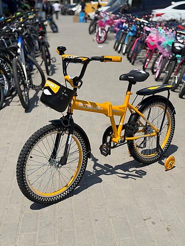 velosiped bezekleri: Yeni İki təkərli Uşaq velosipedi 16", Ödənişli çatdırılma — 8