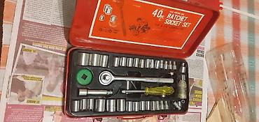 alko pro 140: Set nasadnih ključeva – 40 delova, kombinacija 1/4" i 3/8", SAE i — 1
