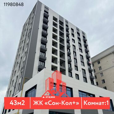 Продажа квартир: 1 комната, 43 м², Индивидуалка, 5 этаж