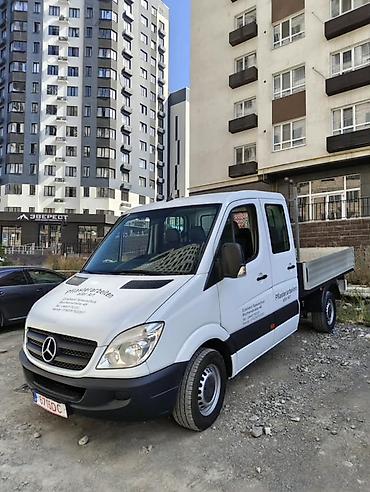 кводроцикл мото: Mercedes-Benz Sprinter 313 бортовой пикап (двухрядная кабина) - Тип — 4