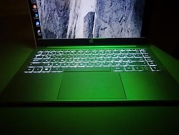 HP: HP pavilion noutbuk – nazik və yüngül alüminium gövdə, gümüşü rəng. - — 11
