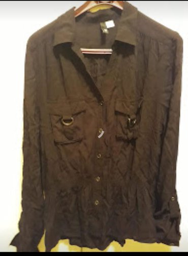 Košulje, bluze i tunike: Nova h&m kosulja. viskoza. br 16. odgovara m