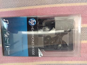 Qulaqcıqlar: HP Headphones H1000 qulaqlıq - Qulaqdaxili (in‑ear) dizayn - 3.5 mm — 2