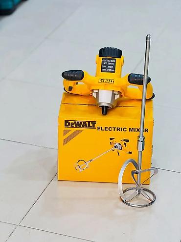 Dewalt elektrik qarışdırıcı – boya, yapışqan, gips, suvaq, şpaklyovka