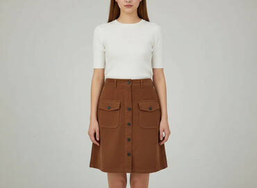 spódnice z szelkami: Women`s skirt, size S