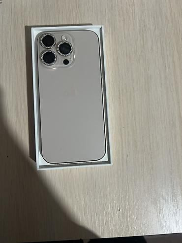 apl: IPhone 16 Pro, Б/у, 256 ГБ, Natural Titanium, Защитное стекло, 87 % — 2