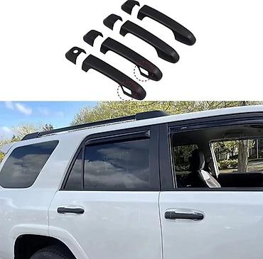 4runner: Матовые декоративные накладки на ручки Toyota 4runner, Prado — 2